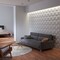 Ekena Millwork Locke EnduraWall Decorative 3D Wall Panel, White, 11 7/8"W x 11 7/8"H WP12X12LOWH - alternate 9